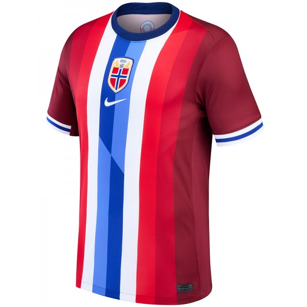 Norway home jersey soccer uniform men's first sportswear football kit top shirt Euro 2024 cup